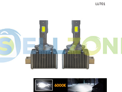 Λαμπτήρες LED D1S / D1R – αντικατάσταση συστημάτων xenon (HID) OEM - LU701